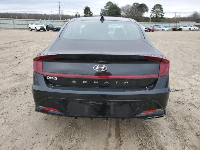 KMHL14JA9NA221439 - 2022 HYUNDAI SONATA SEL BLACK photo 6