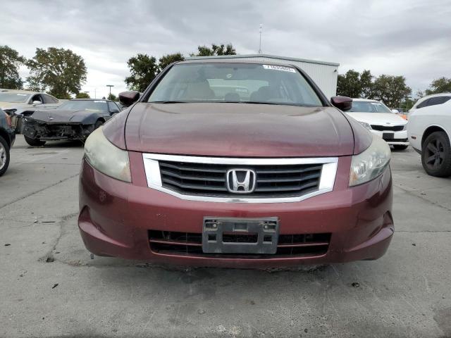 1HGCP2F33AA073656 - 2010 HONDA ACCORD LX BURGUNDY photo 5