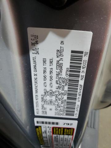 3TYSX5EN2NT015386 - 2022 TOYOTA TACOMA ACCESS CAB Gümüş foto 12