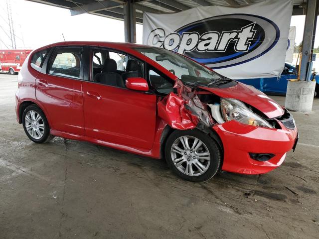 JHMGE8H5XBS011396 - 2011 HONDA FIT SPORT 红色 照片 4