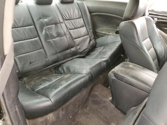1HGCS22898A801359 - 2008 HONDA ACCORD EXL BLACK photo 10