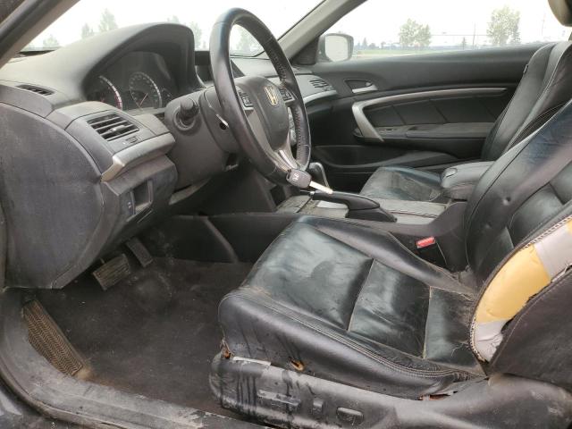 1HGCS22898A801359 - 2008 HONDA ACCORD EXL BLACK photo 7