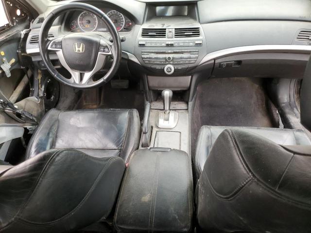 1HGCS22898A801359 - 2008 HONDA ACCORD EXL BLACK photo 8