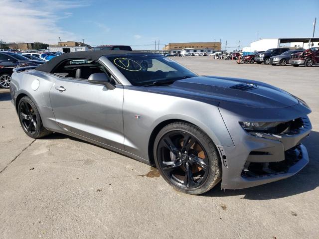 1G1FH3D7XL0134801 - 2020 CHEVROLET CAMARO SS GRAY photo 4