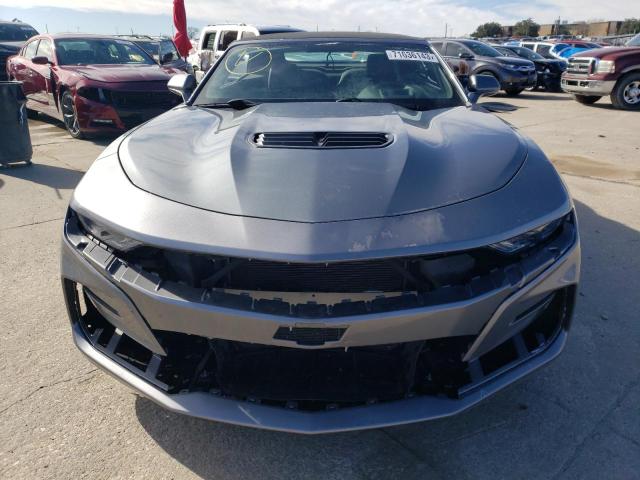 1G1FH3D7XL0134801 - 2020 CHEVROLET CAMARO SS GRAY photo 5