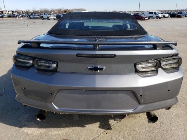 1G1FH3D7XL0134801 - 2020 CHEVROLET CAMARO SS GRAY photo 6