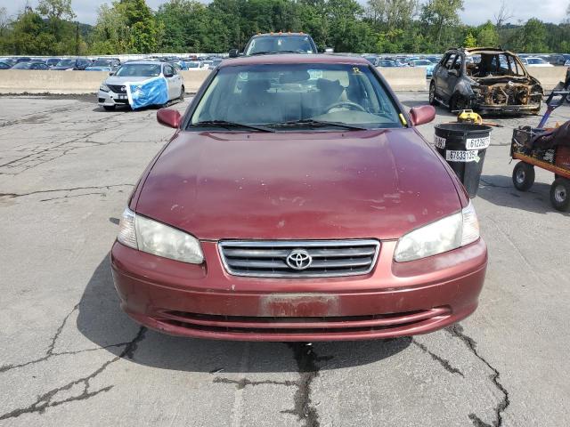 4T1BF28K2YU957125 - 2000 TOYOTA CAMRY LE მუქწითელი ფოტო 5