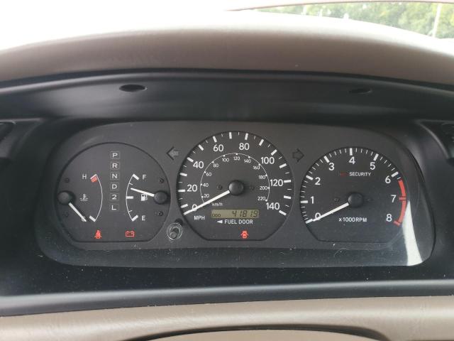 4T1BF28K2YU957125 - 2000 TOYOTA CAMRY LE მუქწითელი ფოტო 9