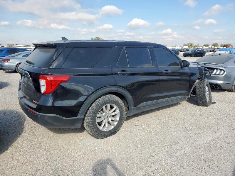 1FMSK7BH6MGB20845 - 2021 FORD EXPLORER BLACK photo 3