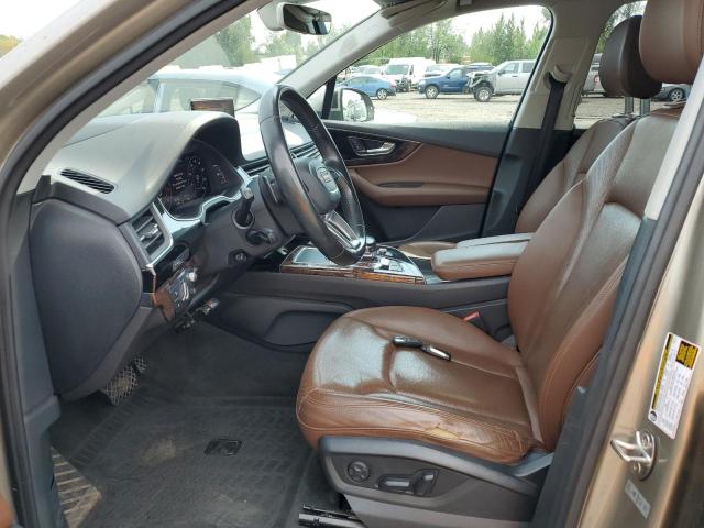 WA1VAAF71HD011617 - 2017 AUDI Q7 PRESTIGE GOLD photo 7