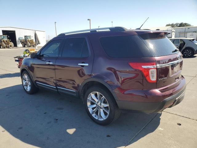 1FMHK8F82BGA25996 - 2011 FORD EXPLORER LIMITED Фиолетовый фото 2