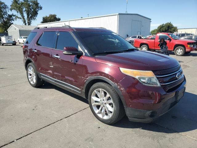 1FMHK8F82BGA25996 - 2011 FORD EXPLORER LIMITED Фиолетовый фото 4