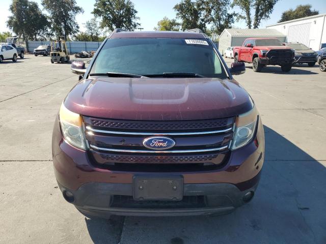 1FMHK8F82BGA25996 - 2011 FORD EXPLORER LIMITED Фиолетовый фото 5