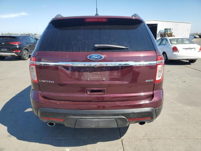 1FMHK8F82BGA25996 - 2011 FORD EXPLORER LIMITED Фиолетовый фото 6