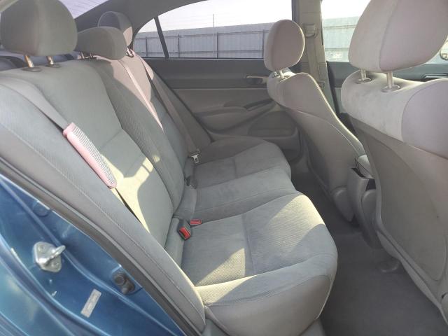 2HGFA16559H331747 - 2009 HONDA CIVIC LX BLUE photo 10