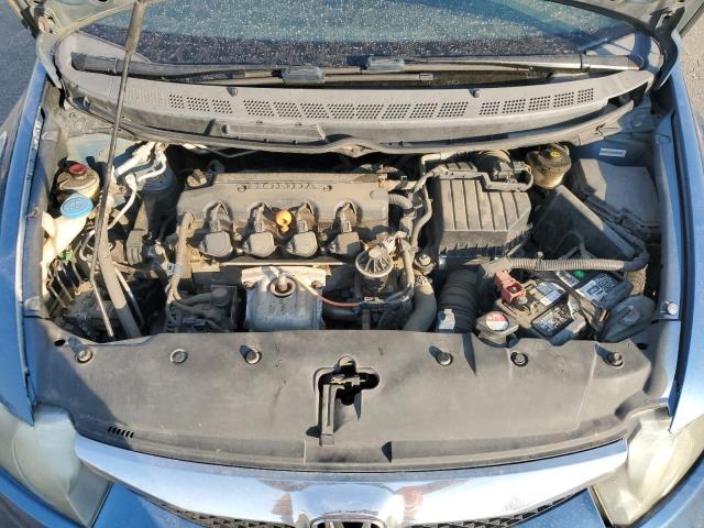 2HGFA16559H331747 - 2009 HONDA CIVIC LX BLUE photo 11