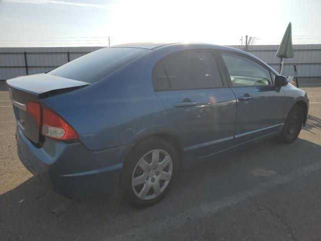 2HGFA16559H331747 - 2009 HONDA CIVIC LX BLUE photo 3