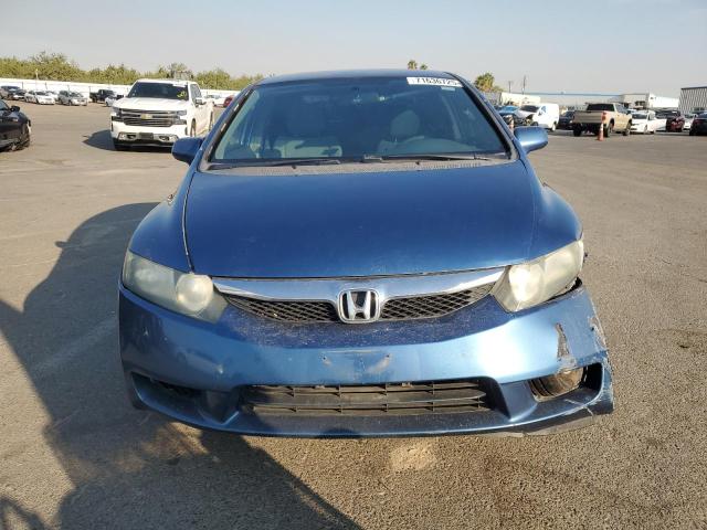 2HGFA16559H331747 - 2009 HONDA CIVIC LX BLUE photo 5