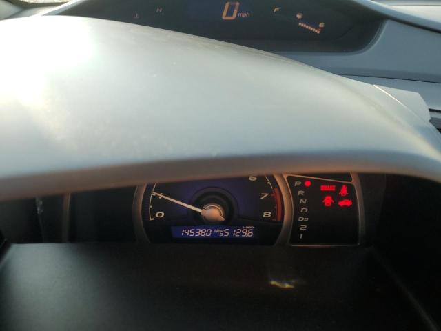 2HGFA16559H331747 - 2009 HONDA CIVIC LX BLUE photo 9