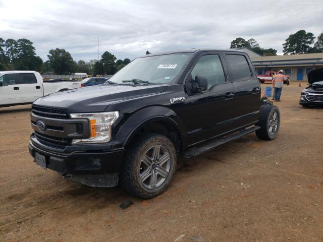 1FTEW1EG9JKE68797 - 2018 FORD F150 SUPERCREW BLACK photo 1