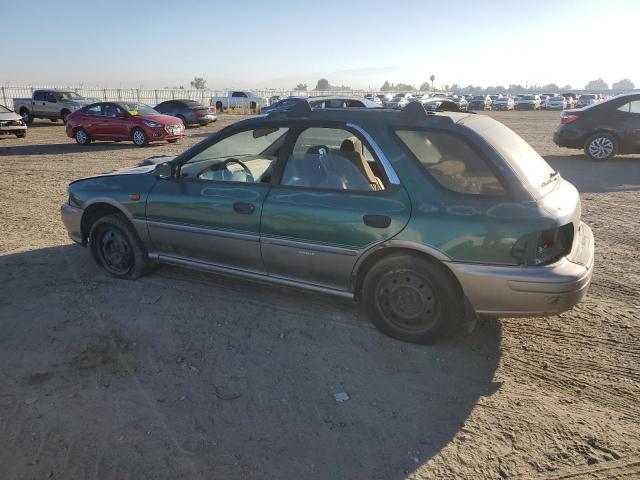 JF1GF4859VG813734 - 1997 SUBARU IMPREZA OUTBACK GREEN photo 2