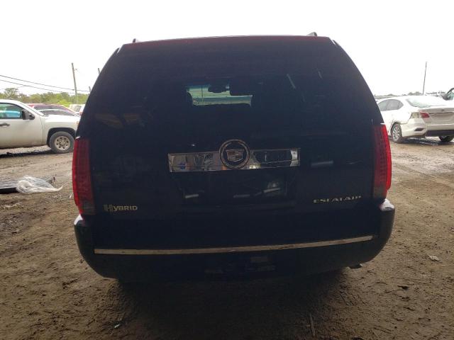 1GYS4EEJ3BR283076 - 2011 CADILLAC ESCALADE HYBRID BLACK photo 6