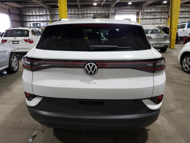 WVGTMPE20NP073285 - 2022 VOLKSWAGEN ID.4 PRO S WHITE photo 6