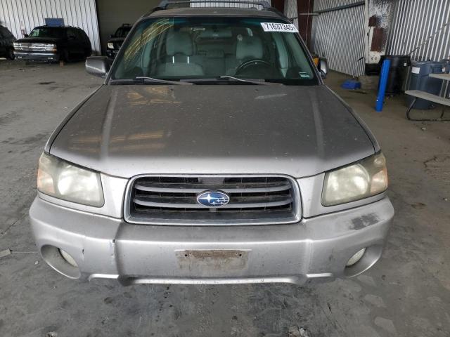 JF1SG65685G747726 - 2005 SUBARU FORESTER 2.5XS Күміс фото 5