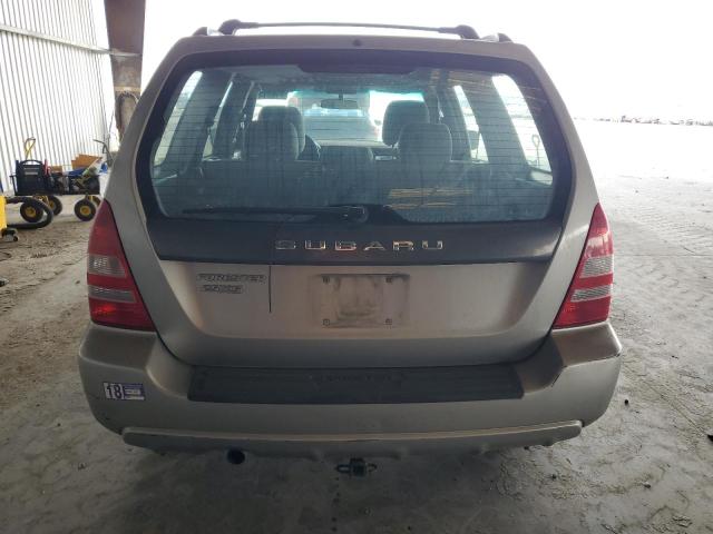 JF1SG65685G747726 - 2005 SUBARU FORESTER 2.5XS Күміс фото 6