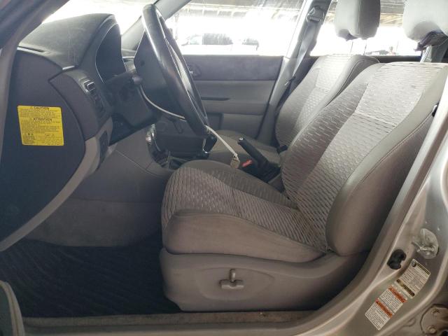 JF1SG65685G747726 - 2005 SUBARU FORESTER 2.5XS Күміс фото 7