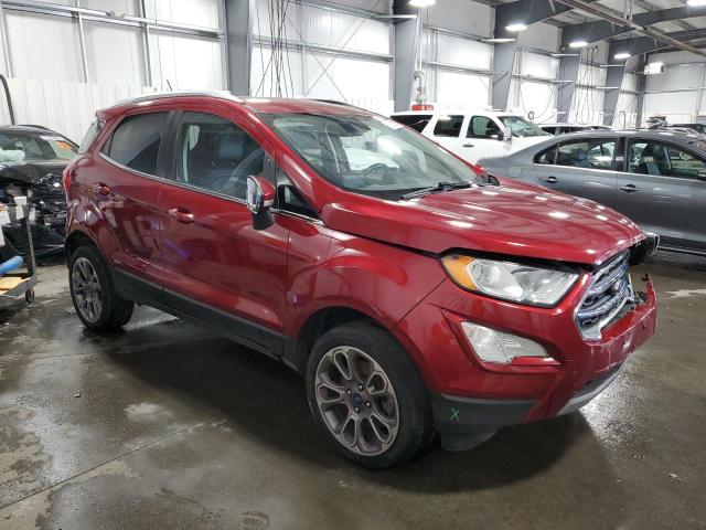 MAJ6P1WL3JC174020 - 2018 FORD ECOSPORT TITANIUM RED photo 4