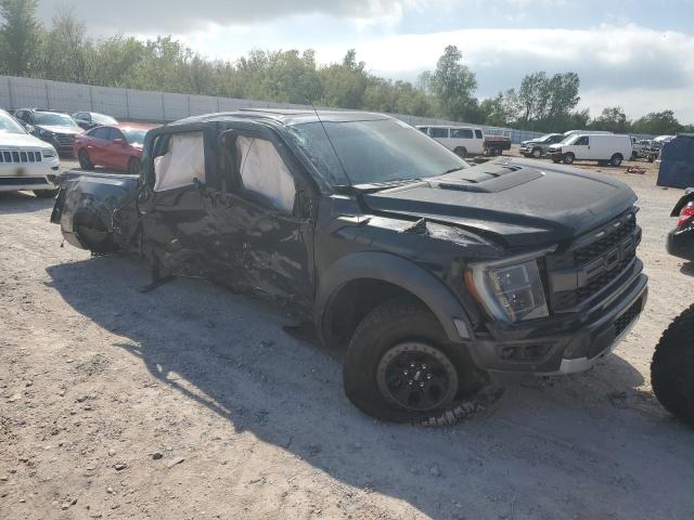 1FTFW1RG3NFA12694 - 2022 FORD F150 RAPTOR BLACK photo 4