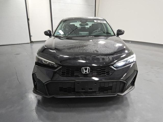 2HGFE2F2XSH597965 - 2025 HONDA CIVIC LX BLACK photo 5