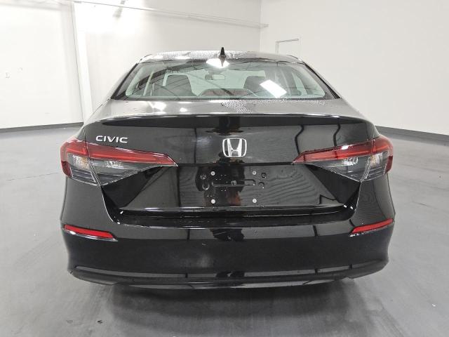 2HGFE2F2XSH597965 - 2025 HONDA CIVIC LX BLACK photo 6
