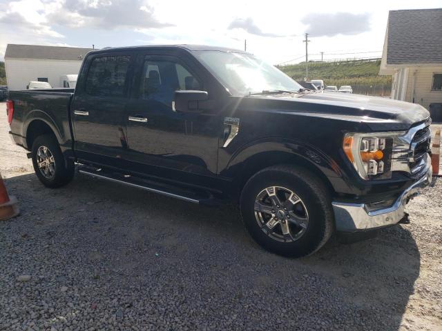 1FTEW1EP7NKD55324 - 2022 FORD F150 SUPERCREW BLACK photo 4