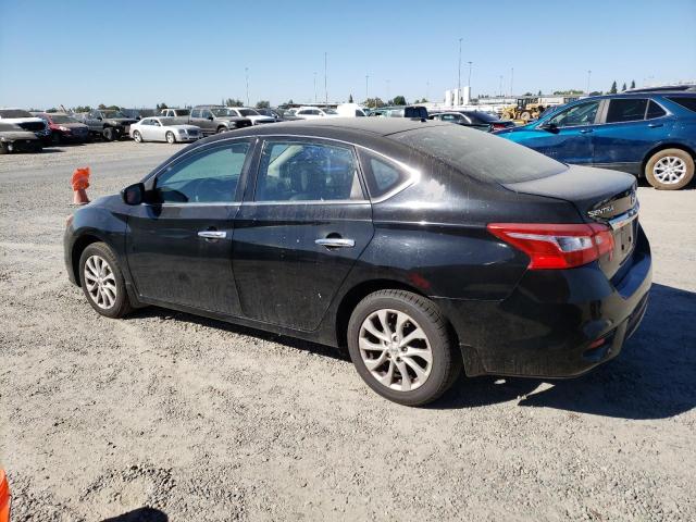 3N1AB7AP6JY208977 - 2018 NISSAN SENTRA S BLACK photo 2