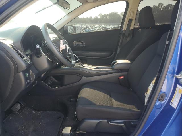 3CZRU6H55JM721048 - 2018 HONDA HR-V EX BLUE photo 7