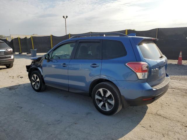 JF2SJAEC9HH487356 - 2017 SUBARU FORESTER 2.5I PREMIUM ლურჯი ფოტო 2