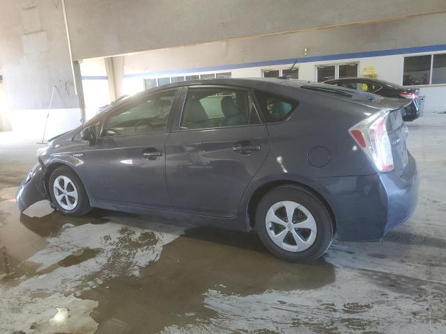 JTDKN3DU7D5582986 - 2013 TOYOTA PRIUS ნაცრისფერი ფოტო 2