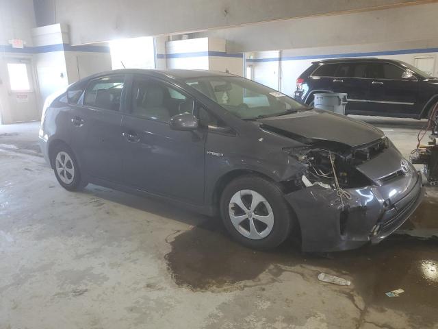JTDKN3DU7D5582986 - 2013 TOYOTA PRIUS ნაცრისფერი ფოტო 4