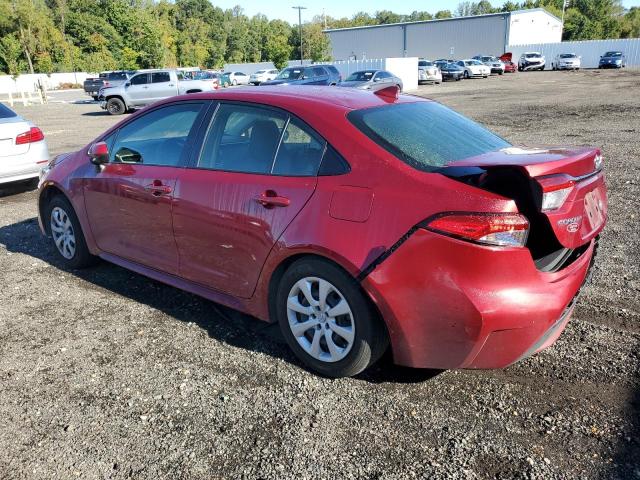 JTDEPMAE9NJ228289 - 2022 TOYOTA COROLLA LE RED photo 2