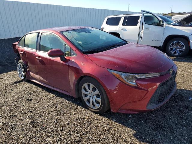 JTDEPMAE9NJ228289 - 2022 TOYOTA COROLLA LE RED photo 4