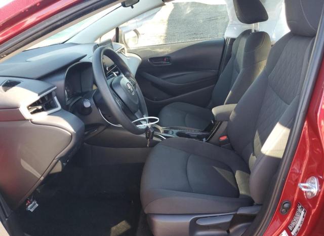 JTDEPMAE9NJ228289 - 2022 TOYOTA COROLLA LE RED photo 7