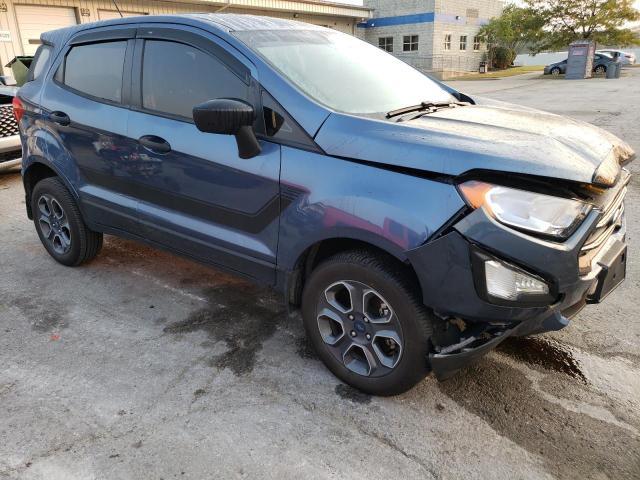 MAJ6S3FL5NC475940 - 2022 FORD ECOSPORT S BLUE photo 4