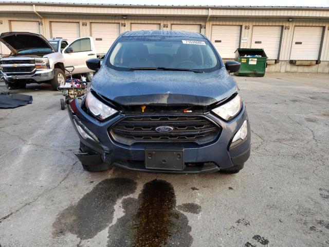 MAJ6S3FL5NC475940 - 2022 FORD ECOSPORT S BLUE photo 5