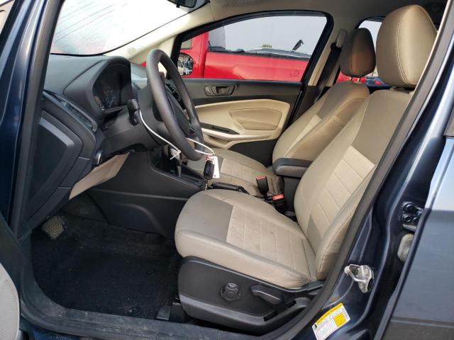 MAJ6S3FL5NC475940 - 2022 FORD ECOSPORT S BLUE photo 7