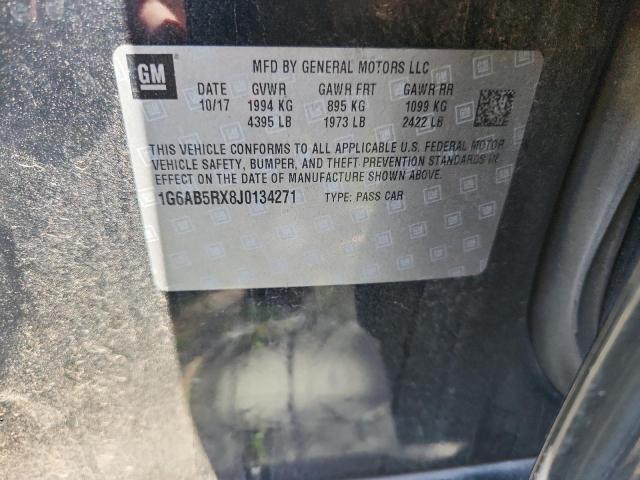 1G6AB5RX8J0134271 - 2018 CADILLAC ATS LUXURY 黑色 照片 12