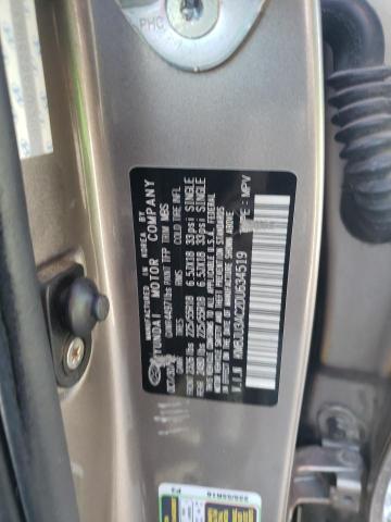 KM8JU3AC2DU634519 - 2013 HYUNDAI TUCSON GLS GOLD photo 13