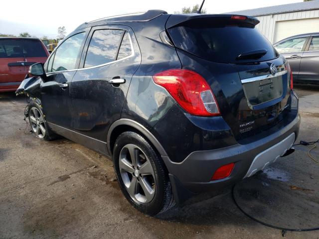 KL4CJCSB5EB607852 - 2014 BUICK ENCORE BLACK photo 2