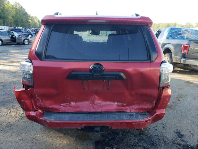 JTERU5JR7M5851514 - 2021 TOYOTA 4RUNNER SR5 PREMIUM RED photo 6